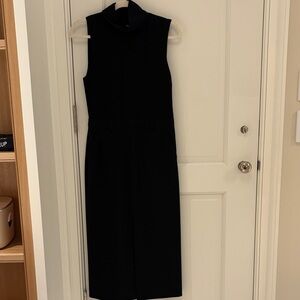 Theory Elegant Black Sleeveless Dress